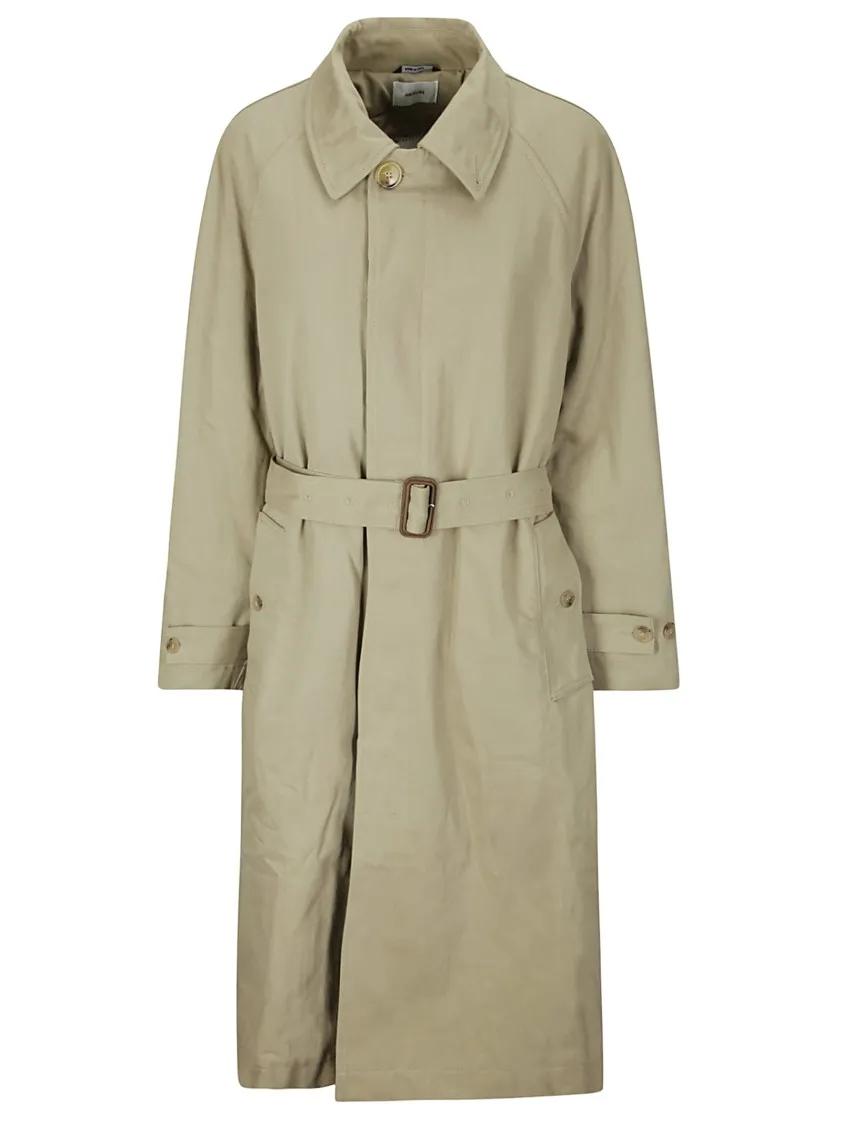 Thumbnail - Haikure - Long Trench Coat - Größe XS - beige