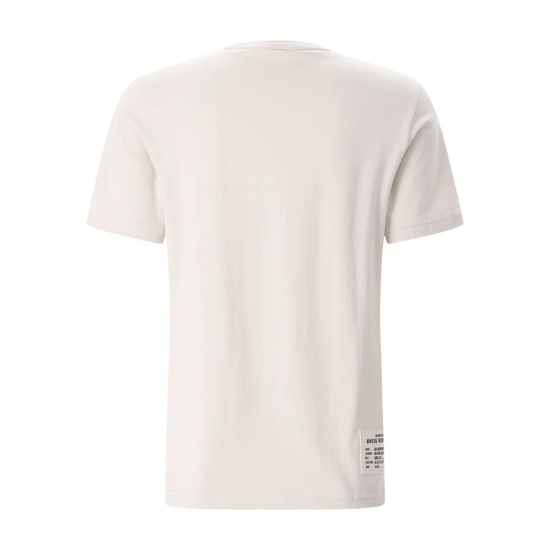 Moose Knuckles T-Shirt T-Shirt mit Logoprint beige(Image 2)