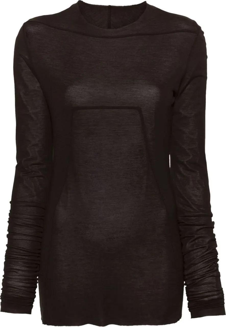 Thumbnail - Rick Owens - Edfu Top Dark Dust - Größe 42 - braun