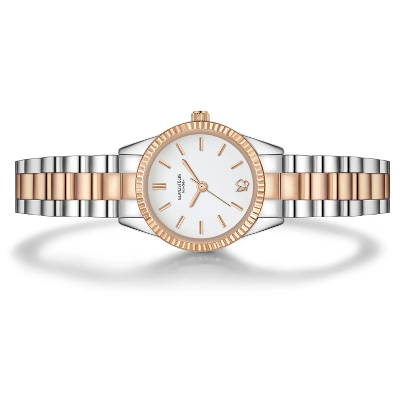 Glanzstücke München Automatikuhr Damen Armbanduhr Edelstahl silber(Image 3)