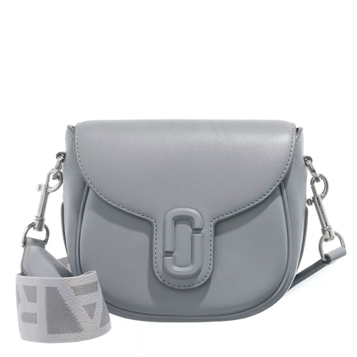 Marc Jacobs The J Marc Small Saddle Bag Wolf Grey Saddle Bag