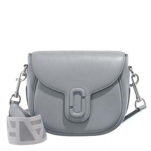 Marc Jacobs The J Marc Small Saddle Bag Wolf Grey Zadeltas