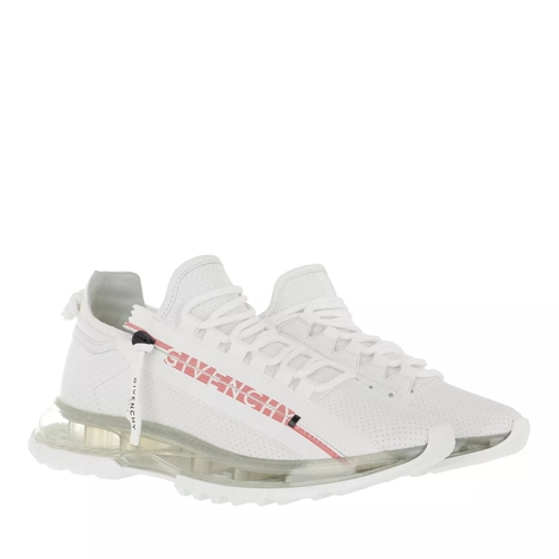 Givenchy Spectre Low Runner Sneakers With Zip White Red Low-Top Sneaker