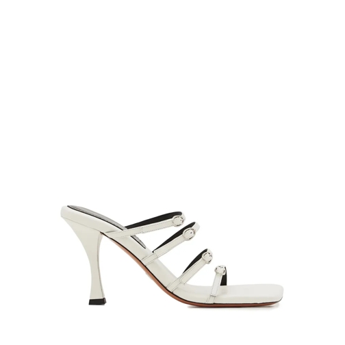 Proenza Schouler Sandaal 95mm Leather Sandals White