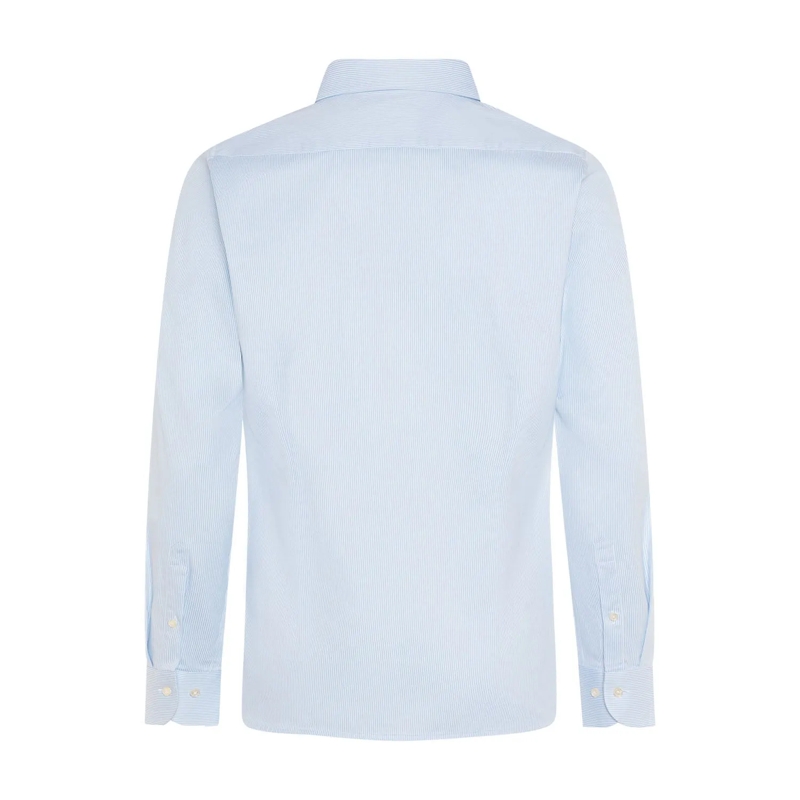 fakts Overhemd Slim Fit Hemd mit Streifenmuster blau(Image 2)
