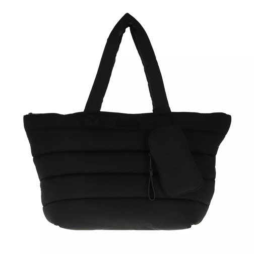 Ted Baker Quinsin Oversized Puffer Nylon Tote Black Shopping Bag