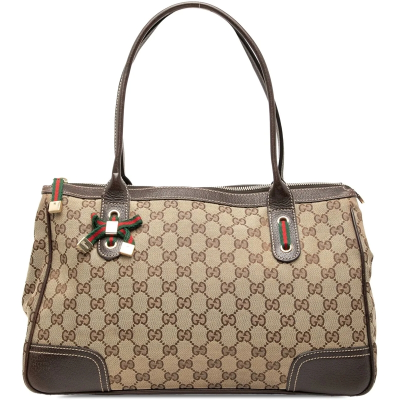 Gucci Schultertasche GG Canvas Princy Shoulder Bag braun