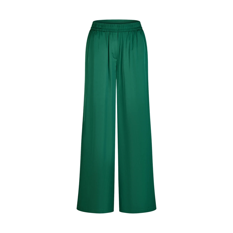 Marc Aurel Hose Pyjamahose grün