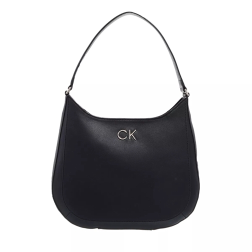 Calvin Klein Re-Lock Hobo Black Hobo Bag