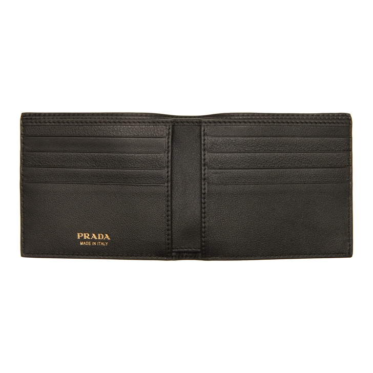 Prada fold wallet sale