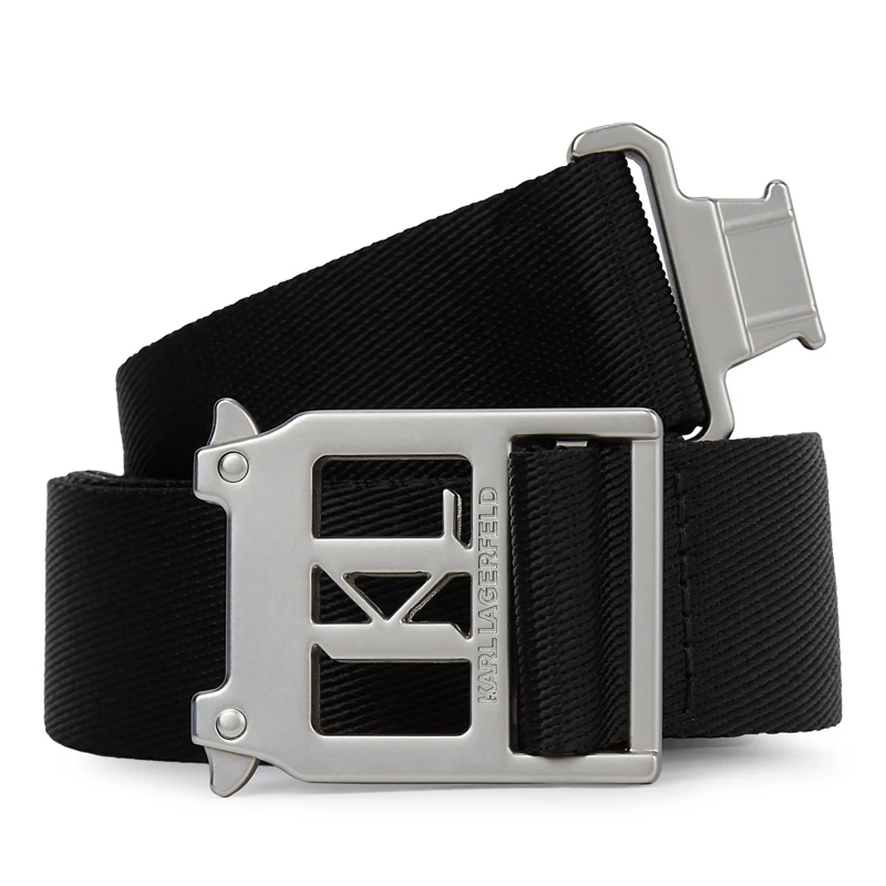 Karl Lagerfeld Gürtel K/Urban Gürtel aus Gurtband Gürtel schwarz