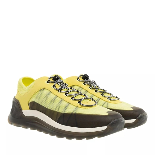 Hunter Travel Trainer Zesty Yellow Shaded White Blk Low-Top Sneaker