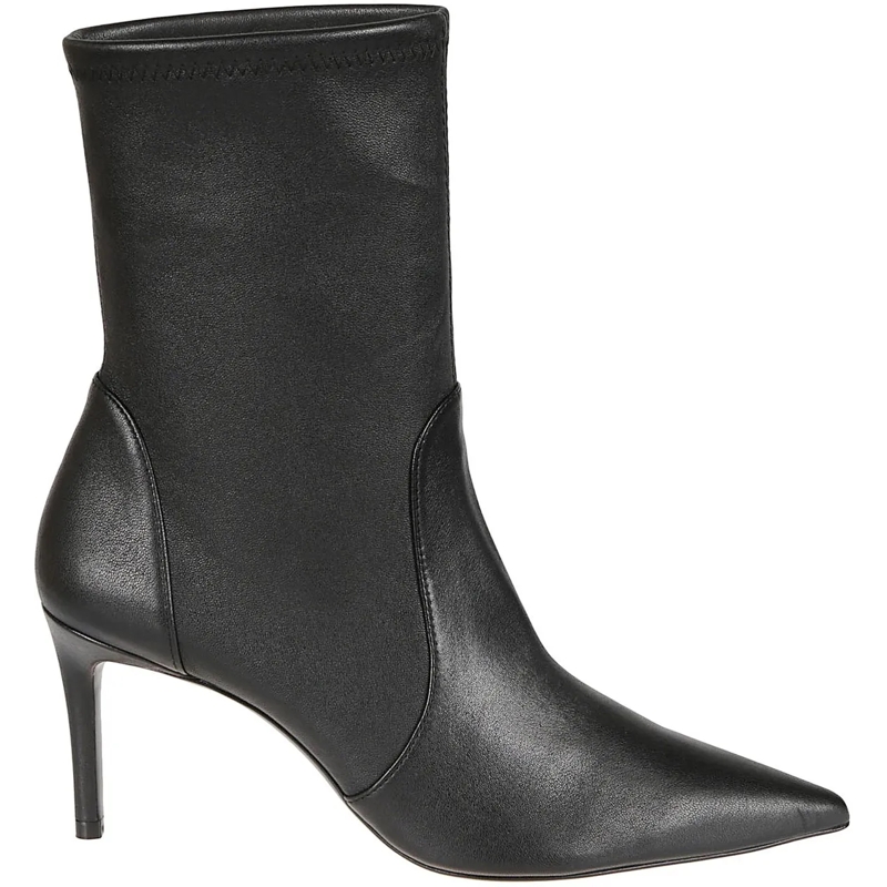 Stuart Weitzman Bottes Stuart Power Bootie 75 Ankle Boots Black schwarz