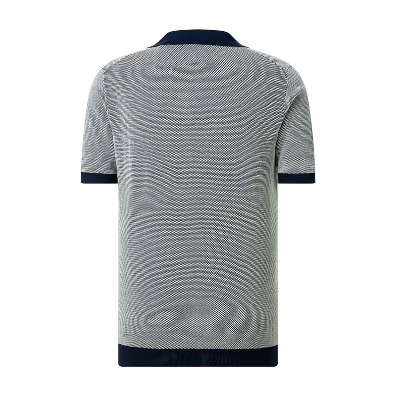 Gran Sasso Poloshirt Poloshirt aus Baumwollstrick blau(Image 2)