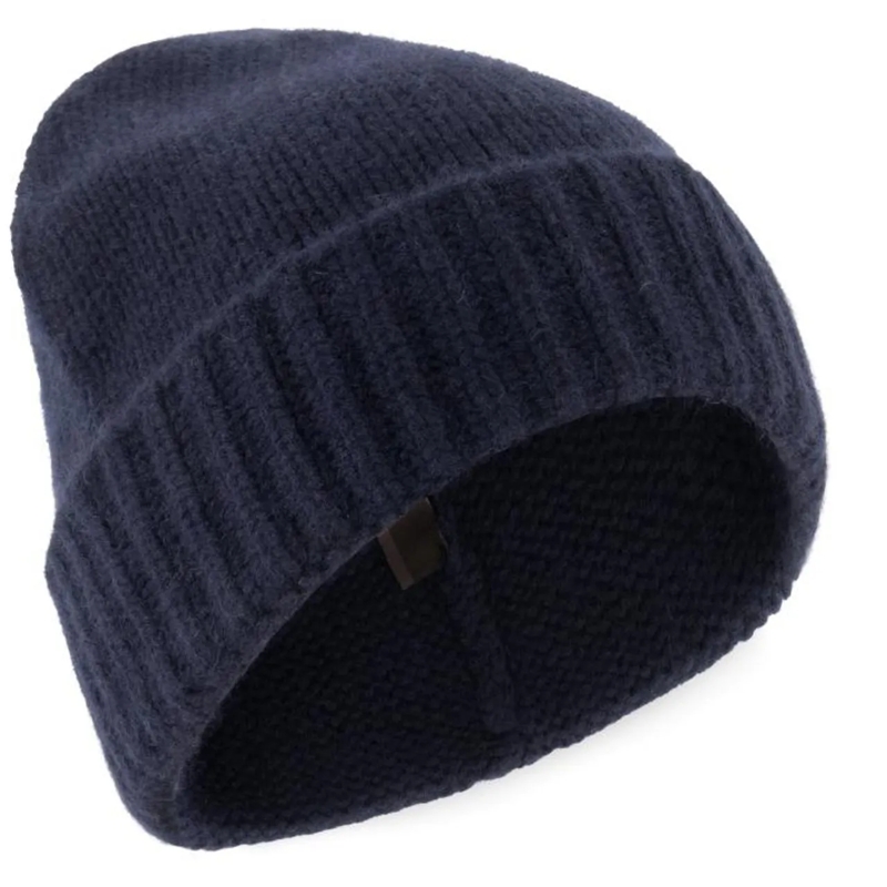 Moorer Écharpe en laine Beret-cws blau