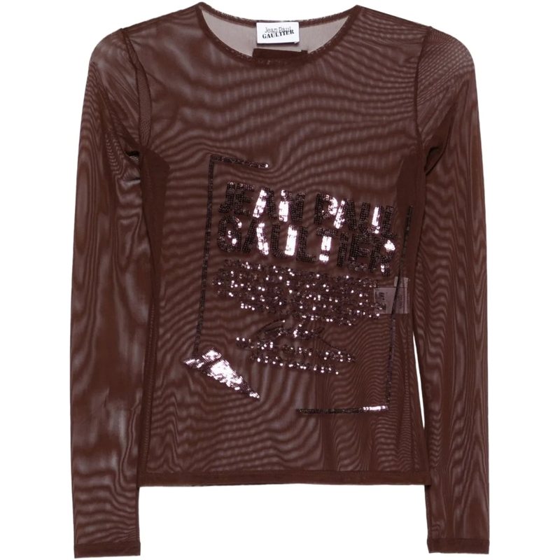 Jean Paul Gaultier T-Shirt Top Purple lila