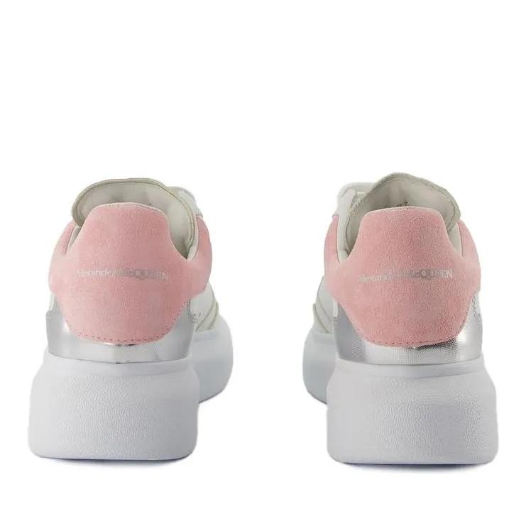 Alexander mcqueen trainers baby pink online