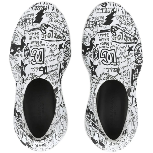 Dolce&Gabbana sneaker basse Toy Graffiti-print Logo Sneakers mehrfarbig (Image 4)