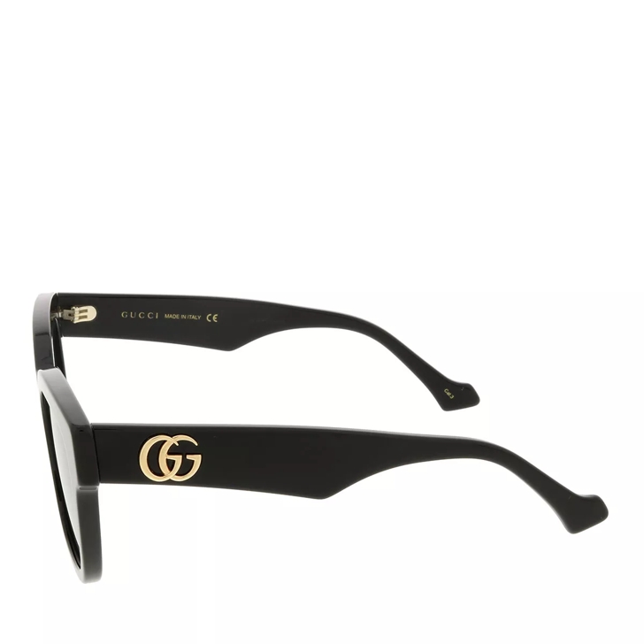 Black and gold gucci 2024 sunglasses