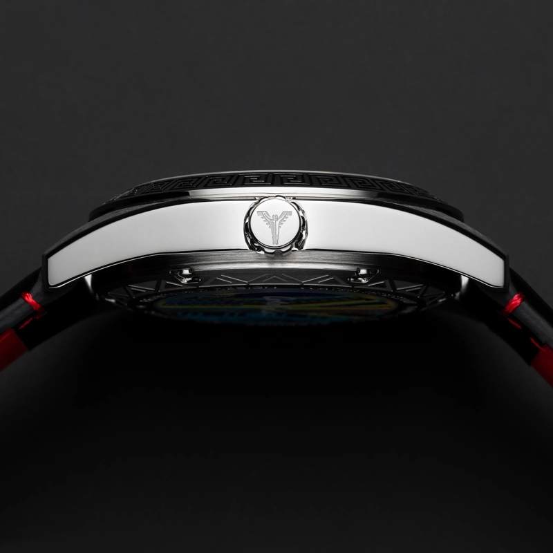 Carlo Colucci Automatikuhr Herrenuhr CC300 . schwarz(Image 7)