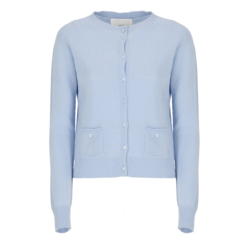 Vanise Strickjacke Light Blue Vanisè Cashmere Cardigan Blue