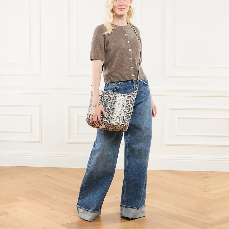 Liebeskind Berlin Hobo Bag Paris Snake Hobo Bag M Milk(Image 3)