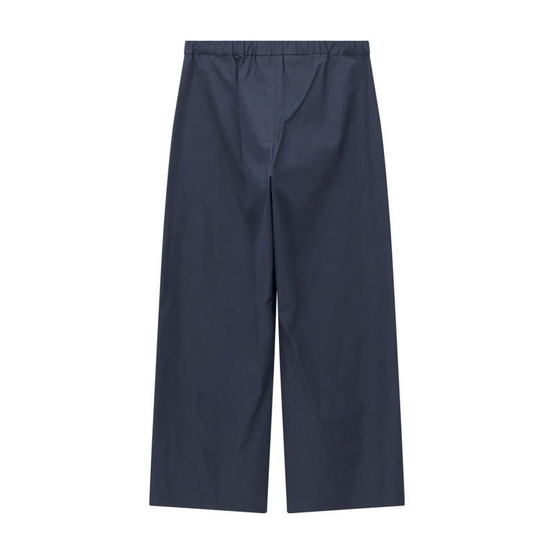 S Max Mara Freizeithose Weite Hose Argento blau(Image 2)