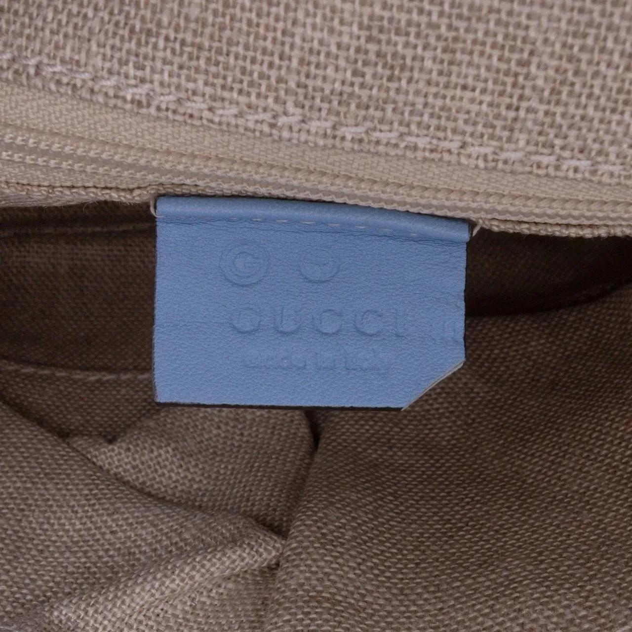 Thumbnail - Gucci Hobo Bags - 2000-2015 Small Microguccissima Bree Satchel - Gr. unisize - in Blau - für Damen