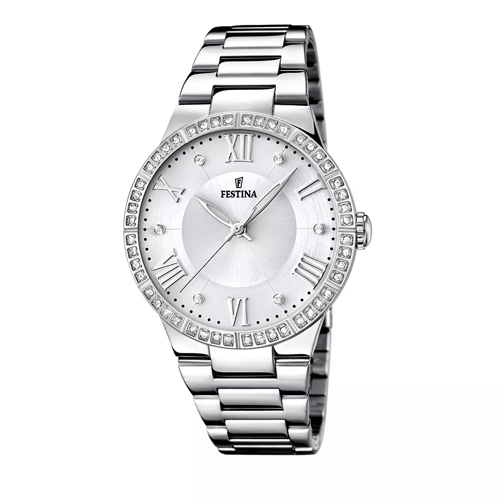 Festina Stainless Steel Watch Bracelet Silver Quartz Watch