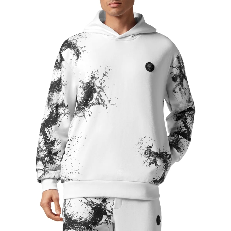Plein Sport Top Hoodie weiss(Image 3)