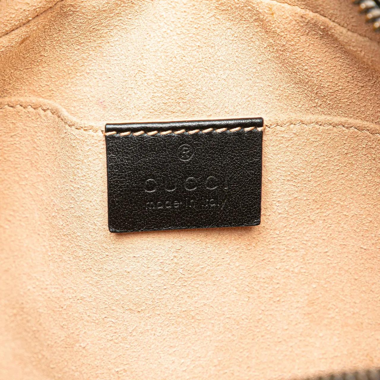 Thumbnail - Gucci Hobo Bags - Small GG Marmont Matelasse Leather Crossbody - Gr. unisize - in Schwarz - für Damen