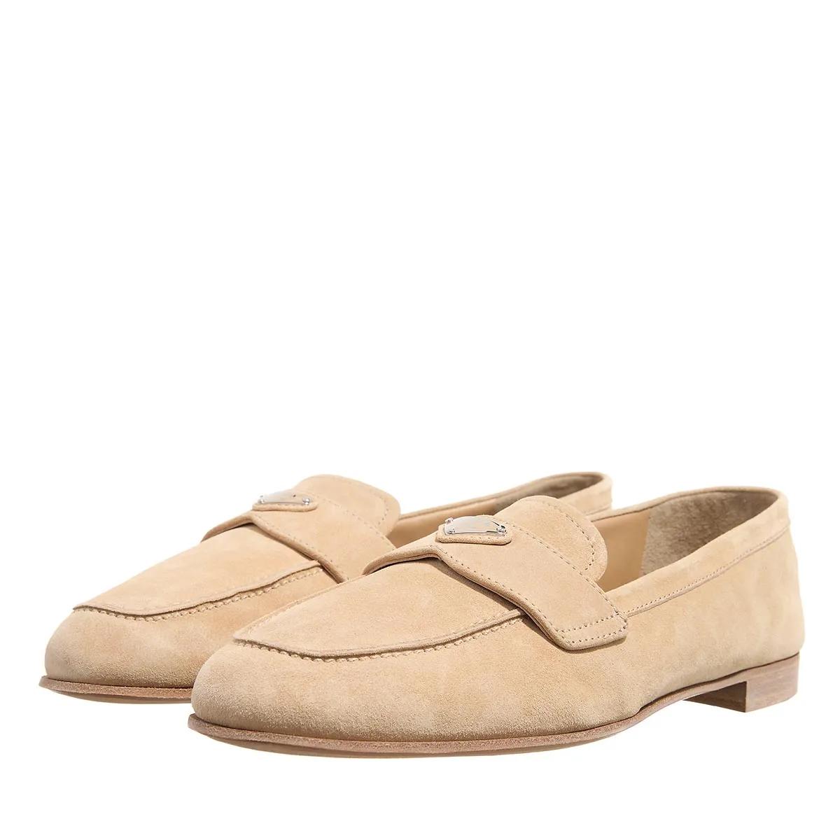 Prada Loafers & Ballerinas - Mocassini Scamosciato - Gr. 37 (EU) - in Beige - für Damen