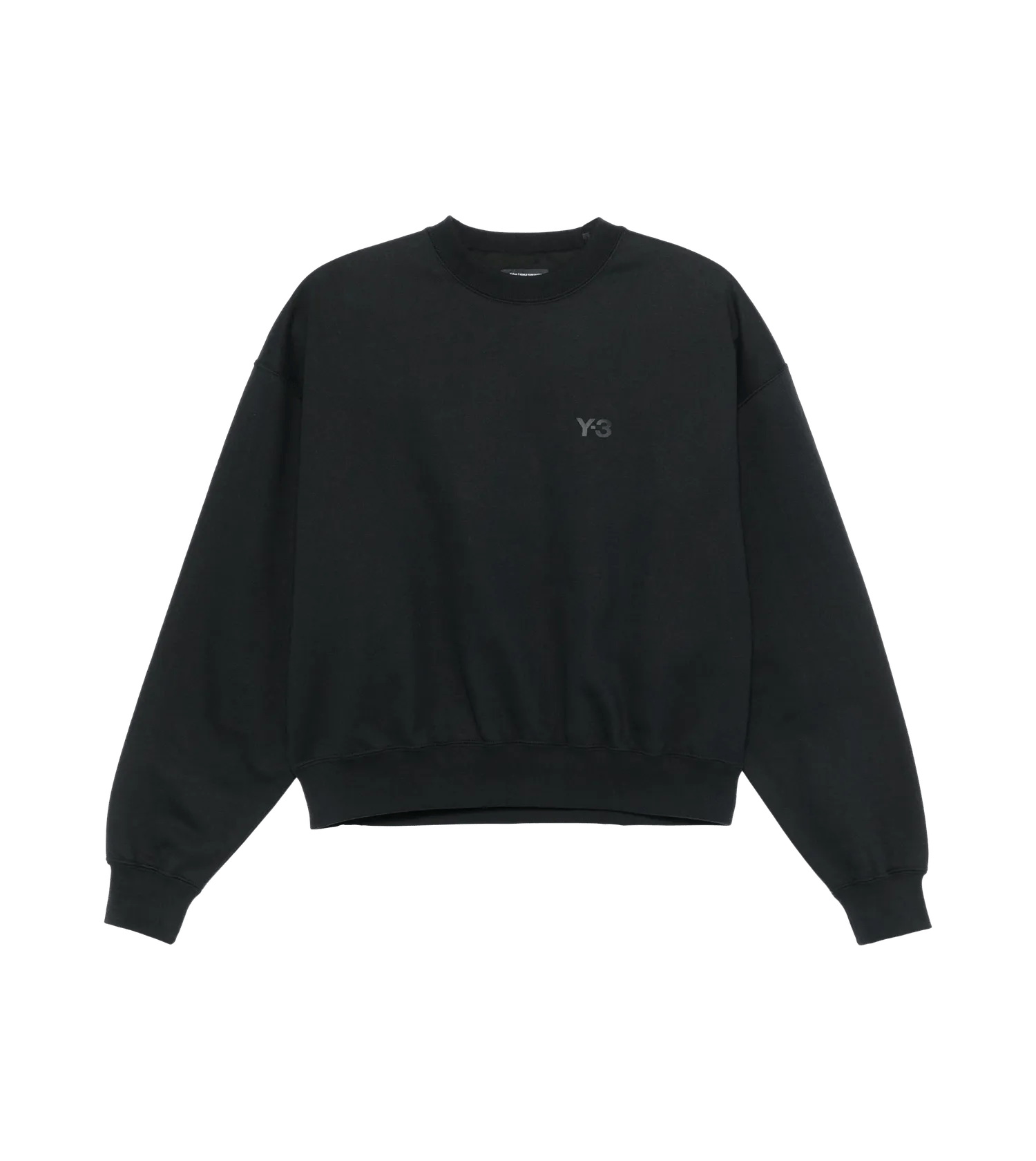 Y-3 - Sweatshirt mit Logo-Print - Größe S - schwarz