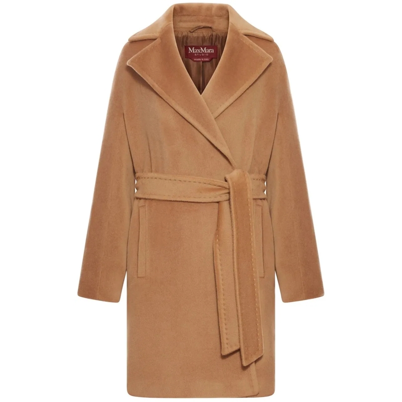 Max Mara Veste de transition Coats Camel beige