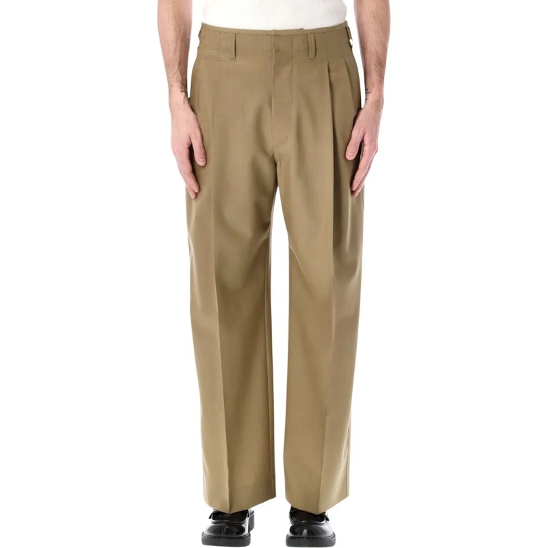 Lemaire Pantalon de costume Pleated Tailored Pants Pink