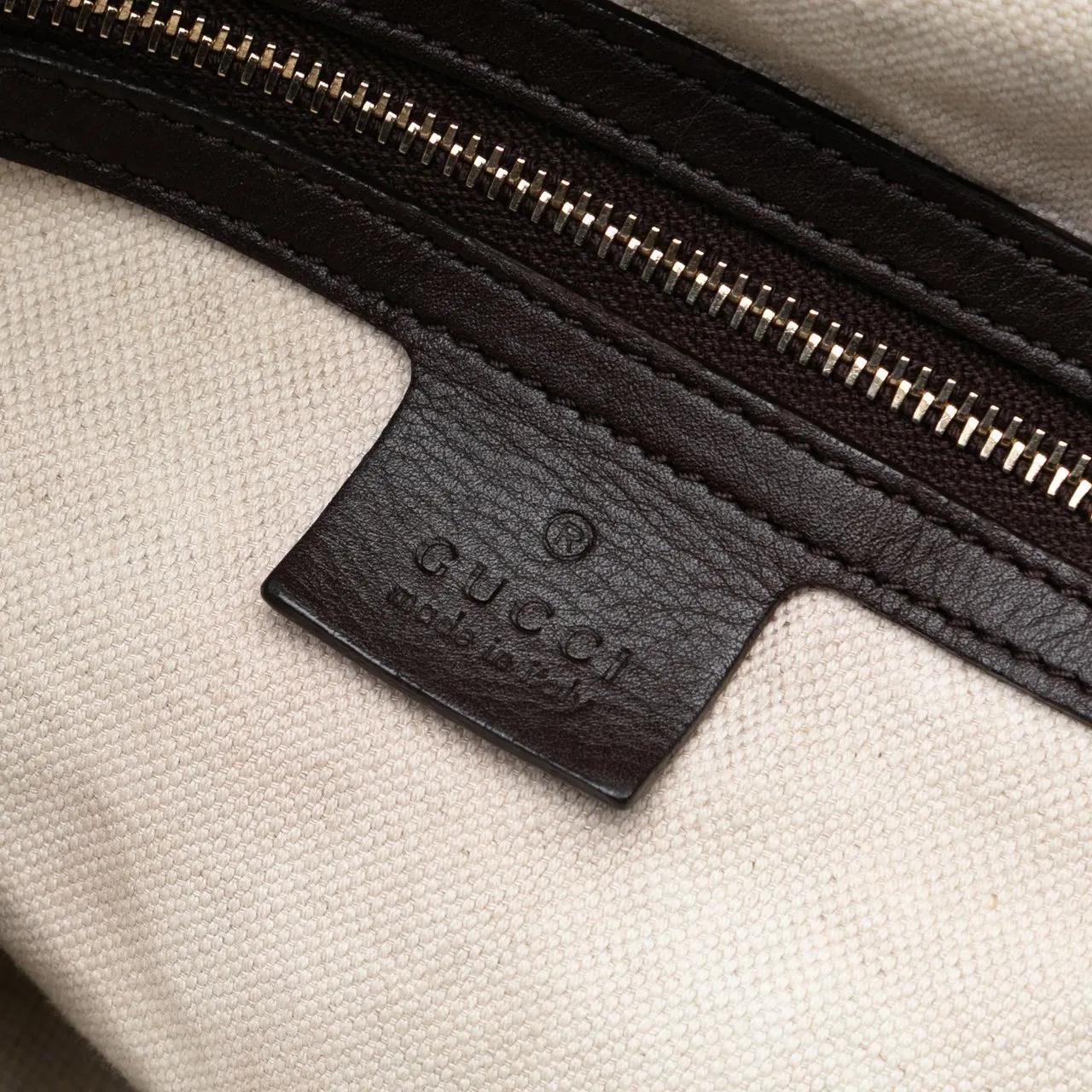 Thumbnail - Gucci Hobo Bags - Large Guccissima Bree Fold Over Tote - Gr. unisize - in Braun - für Damen