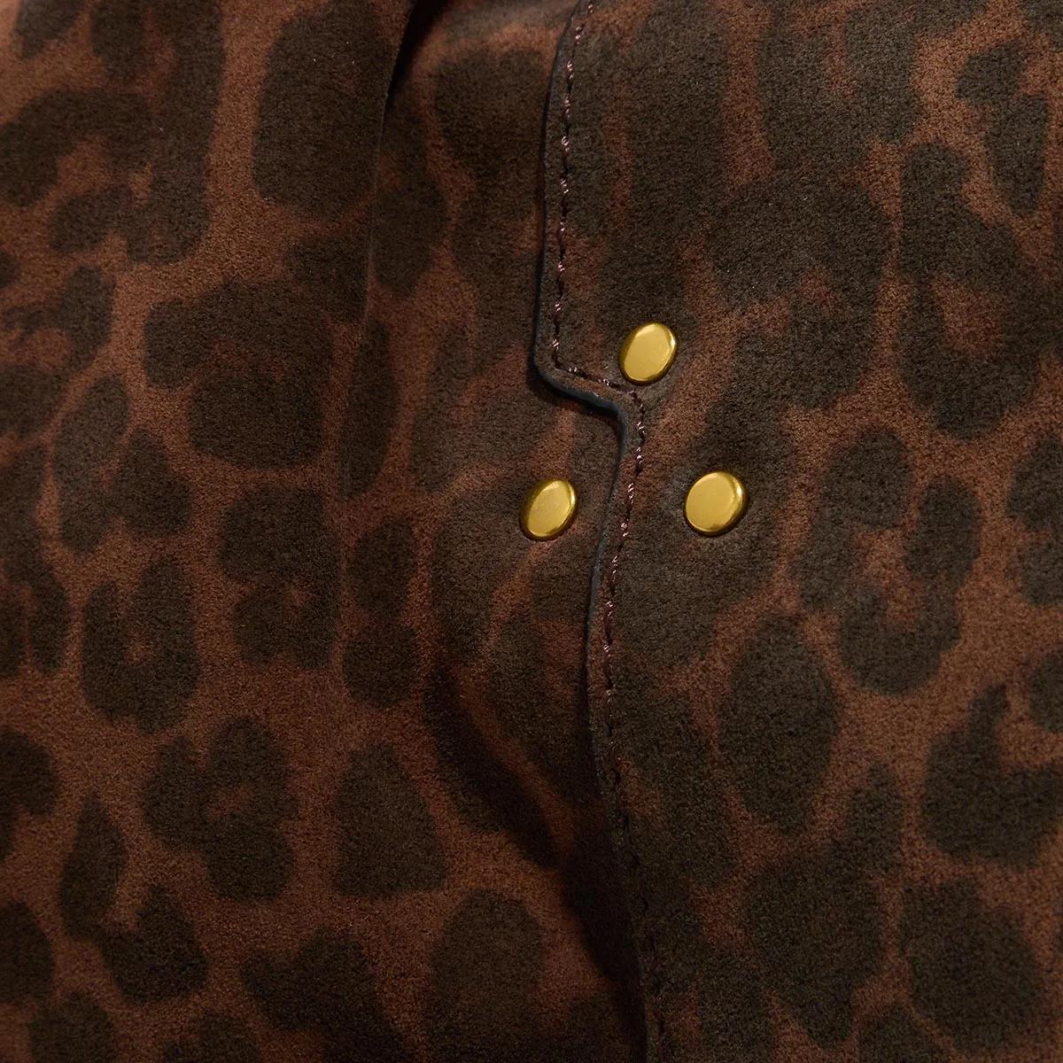 Jerome Dreyfuss Bucket bags Gordi M in luipaardprint