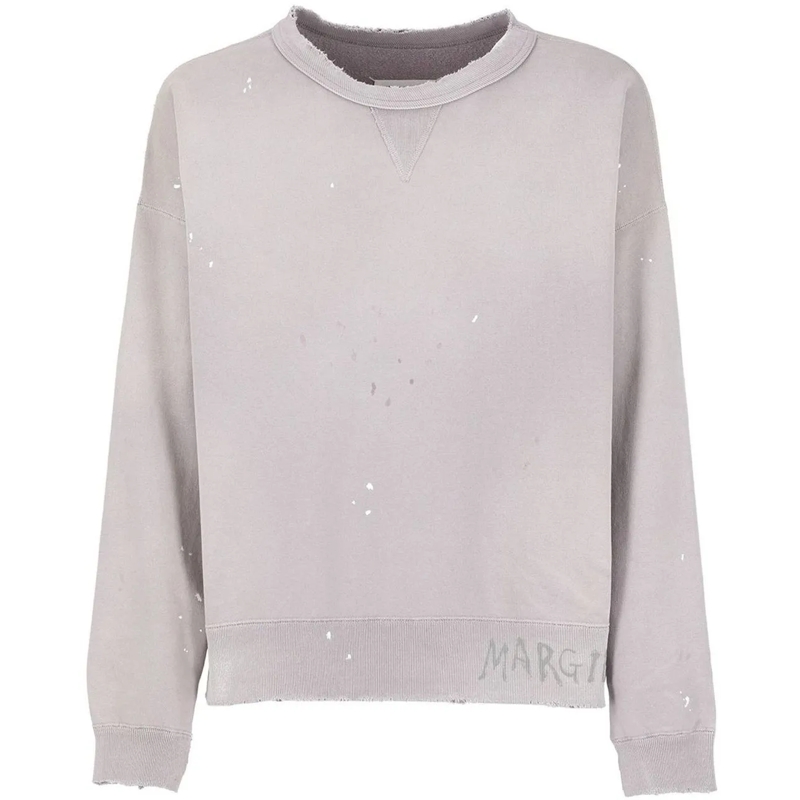 Maison Margiela Sweatshirt Maison Margiela Cotton Sweatshirt lila