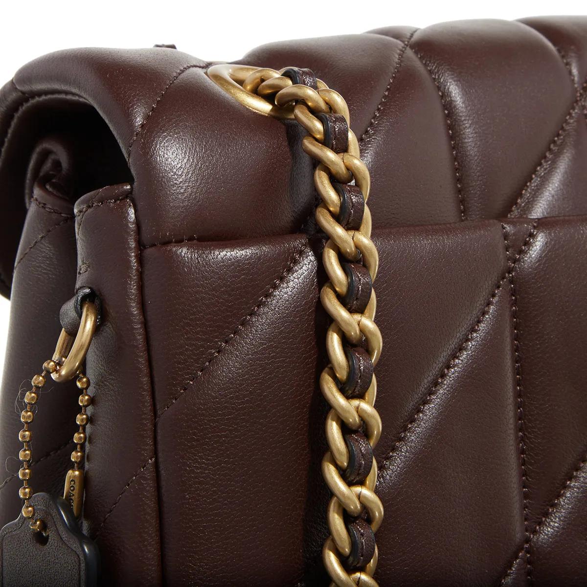 Coach Crossbody bags Quilted Tabby Shoulder Bag 26 With Chain in bruin