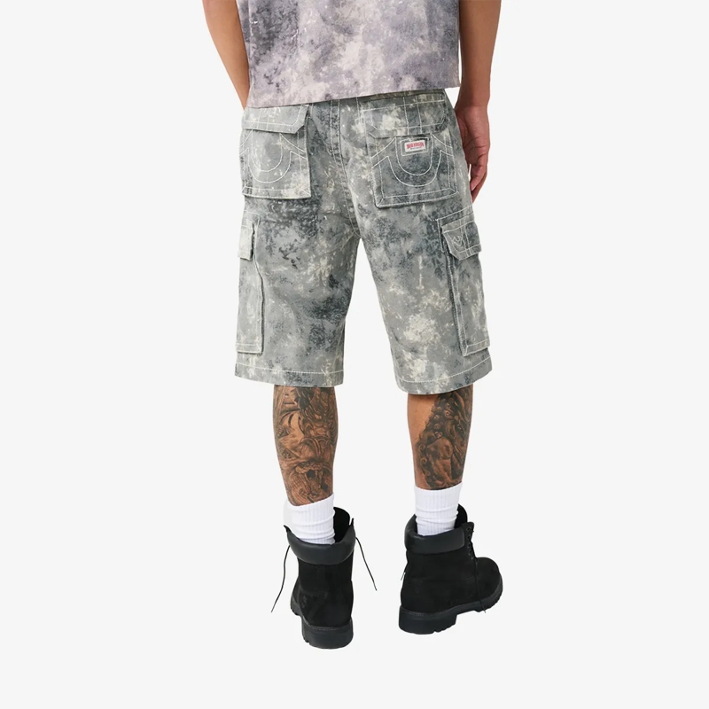 True Religion Shorts - Ulta Bagga Cargo Shorts- Lässige Passform- All bunt(Image 4)