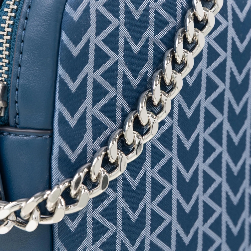 MICHAEL Michael Kors Crossbody Bag Bryant Md Dblzp Chn Camera Xbody River Blue(Image 6)