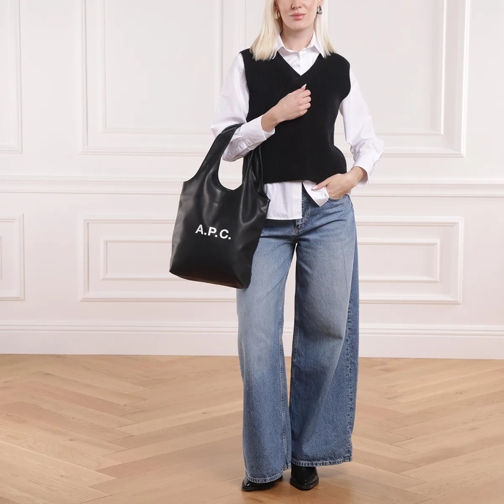 A.P.C. S.A.S Fourre-tout Tote Ninon Small Black (Image 2)