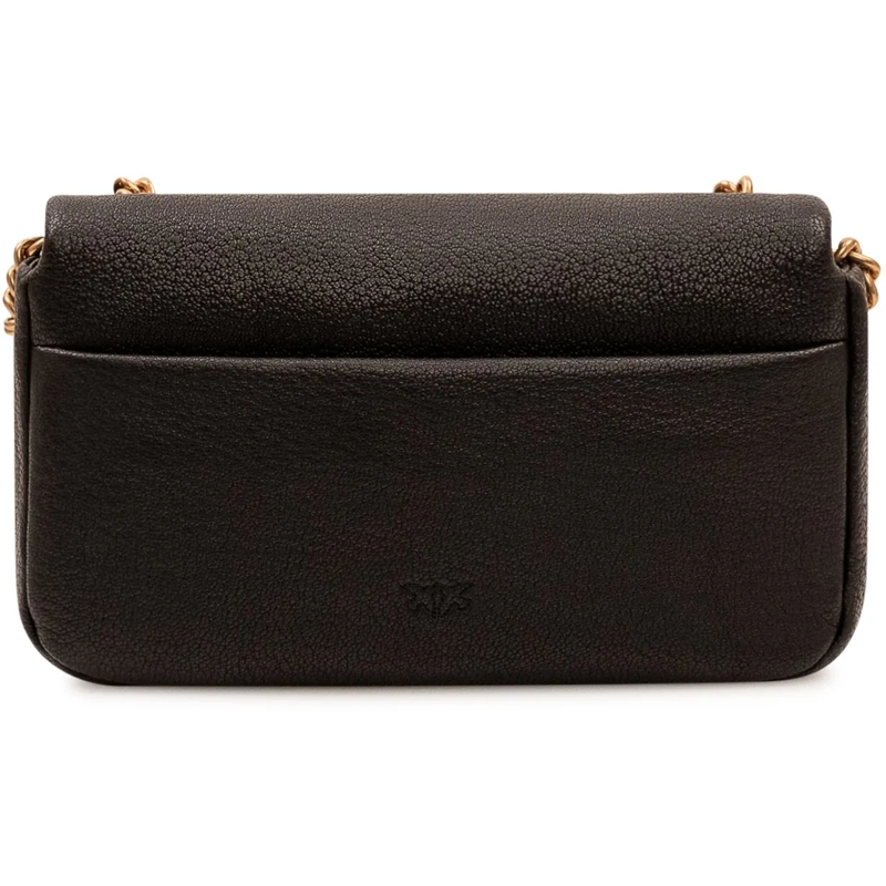 Pinko Schultertasche Click Soft Borsa con Patta schwarz(Image 4)