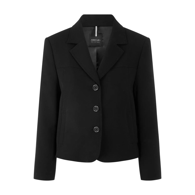 Marc Cain Blazer Sportlicher Blazer Schwarz