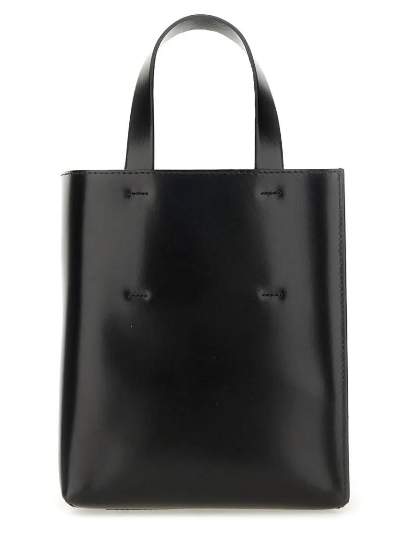 Marni Shoppers & Totes Mini "Museum" Bag in zwart