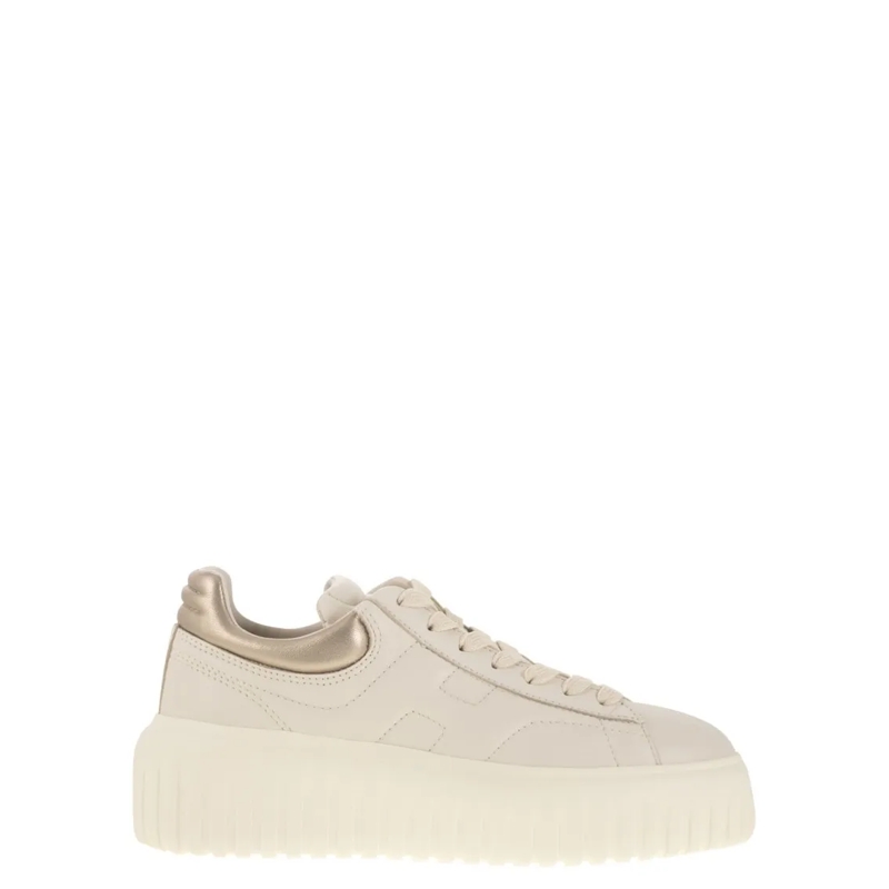 Hogan Lage-top sneaker H-Stripes Leather Trainers Neutrals