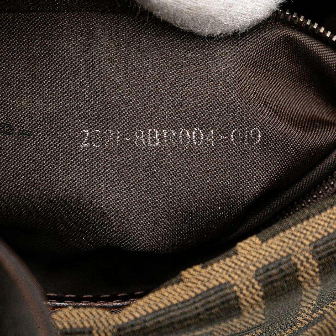 Thumbnail - Fendi Hobo Bags - Zucca Canvas Double Flap Shoulder Bag - Gr. unisize - in Braun - für Damen