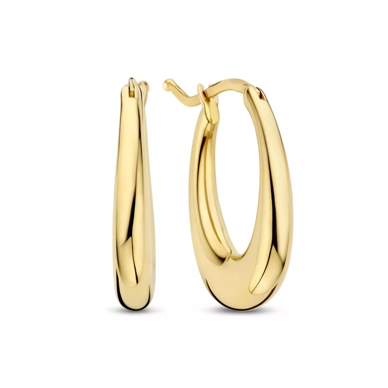 Isabel Bernard Boucles d'oreilles pendantes Rivoli Maryn 585 Gold Ohrhänger Gold