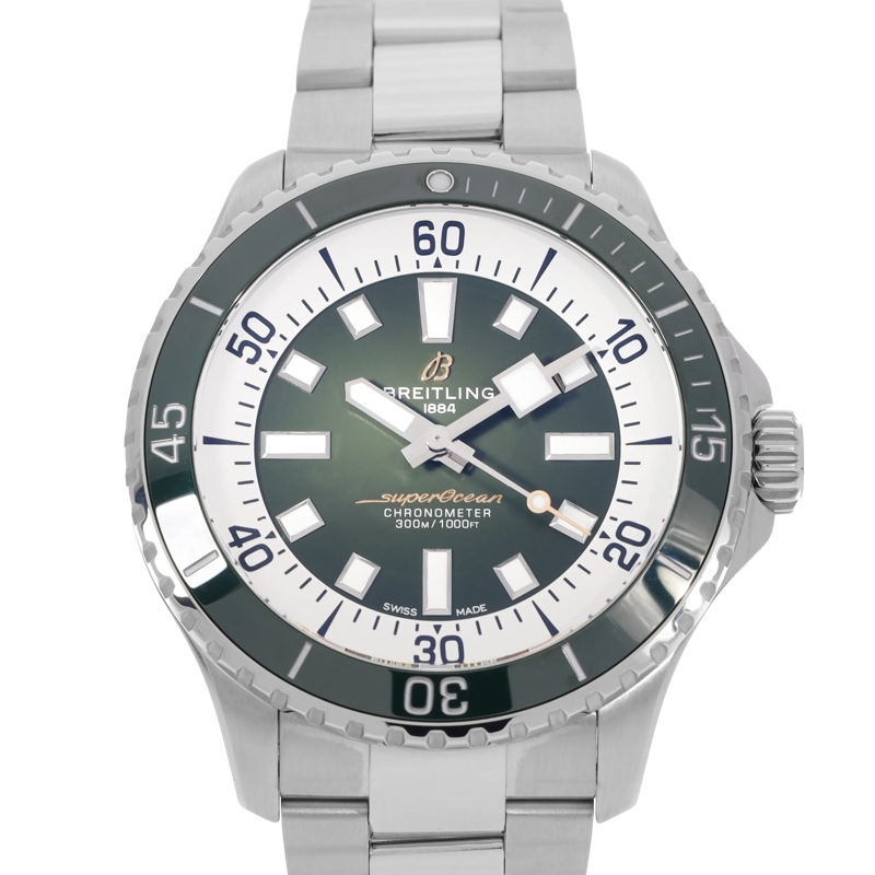 Breitling Automatikuhr Superocean Grün