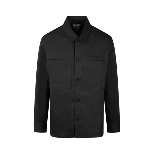 Maison Kitsune Veste de transition Handwriting Overshirt Black